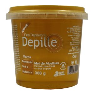 Cera Depilatória Morna Depille Mel De Abelhas 300G