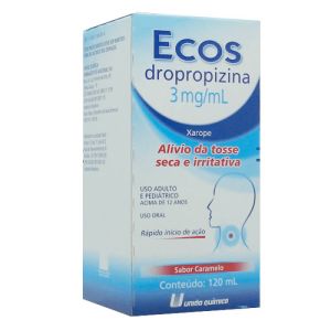 Xarope Ecos Sabor Caramelo Com 120 ML União Química
