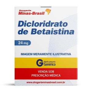 Dicloridrato de Betaistina 24 mg com 30 Comprimidos - Genérico Eurofarma