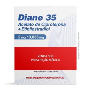 Diane 35 com 21 Drágeas Blister