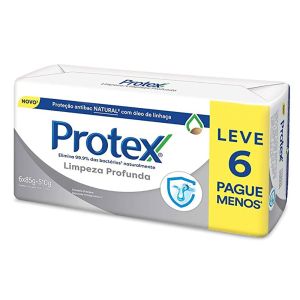Sabonete Protex 90g Limpeza Profunda Leve 6 Pague Menos