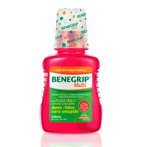 Benegrip Multi Solução Oral Sabor Frutas Vermelhas 240ml