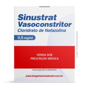 Sinustrat Vasoconstritor 0,5 mg Solução Nasal COM 10 ML