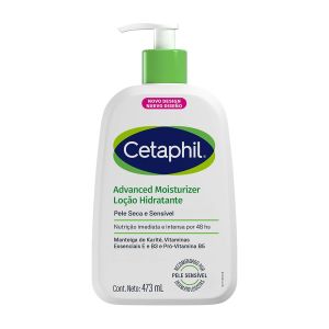 Cetaphil Advanced Moisturizer Loção Hidratante Pele Seca E Sensível 473Ml