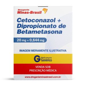 Cetoconazol + Dipropionato De Betametasona Creme Dermatológico 30G Genérico Ems