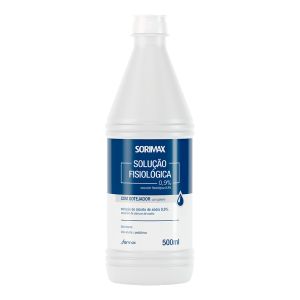 Soro Fisiológico Sorimax 0,9% Cloreto de Sódio 500ml Farmax