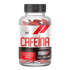 Cafeína Anidra Health Labs Com 120 Cápsulas