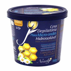 Cera Depilatória Neorly Para Micro-Ondas Hidrossolúvel Pelos Grossos 160 G Camomila E Azuleno