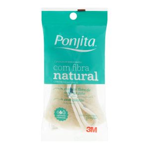 Esponja para Banho com Fibra Natural Ponjita