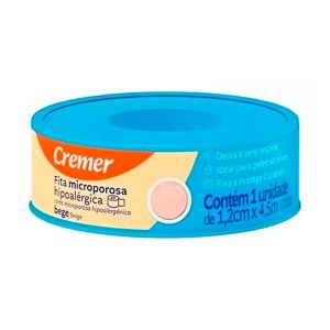 Fita Microporosa Cremer Bege 1,2X4,5