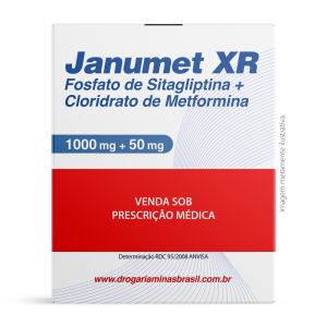 Janumet Xr 50/1000Mg Com 60 Comprimidos