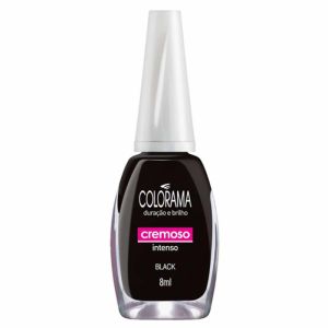 Esmalte Colorama Cremoso Black 8Ml