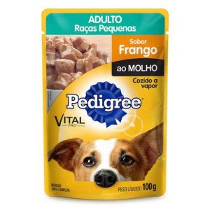 Ração Pedigree Sache Adulto Frango 100g