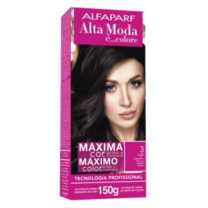 Tintura Alta Moda 3.0 Caffé Castanho Escuro Alfaparf
