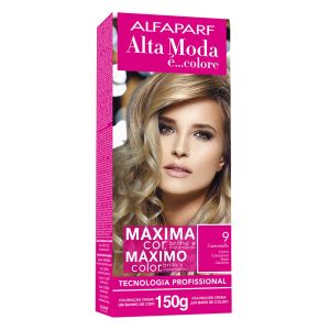 Tintura Alta Moda 9.0 Camomilla Louro Claríssimo Alfaparf