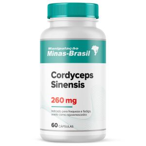 Cordyceps Sinensis 260 Mg - 60 Cápsulas