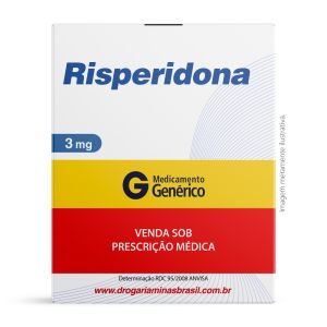 Risperidona 3Mg C/30 Genérico Eurofarma
