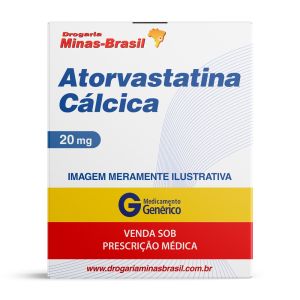 Atorvastatina Cálcica 20Mg Com 30 Comprimidos Genérico Cimed