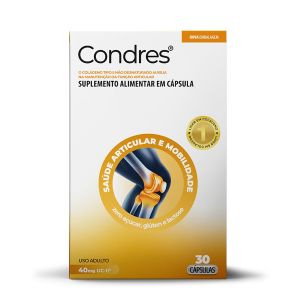 Condres Colágeno Tipo II Não Hidrolisado 30 Cápsulas
