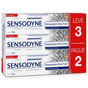 Creme Dental Sensodyne Branqueador Leve 3 Pague 2 50G