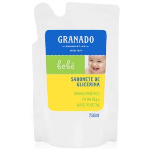 Sabonete Granado Bebê Tradicional Refil Com 250ml