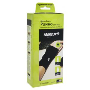 Ortese para Punho com Tala Tamanho M Punho Direito Bege Mercur