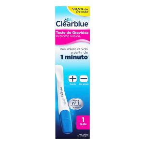 Teste de Gravidez Clearblue Detecção Rápida 1 Unidade