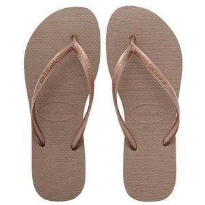 Sandália Havaianas Slim Lisa Rose Gold 39/40