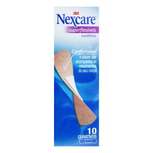 Curativos Superflexíveis Nexcare 10 unidades