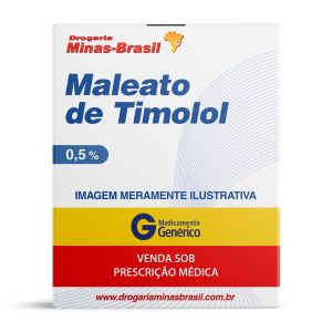 Maleato De Timolol 0,5 % Solução Oftálmica Estéril 5 Ml