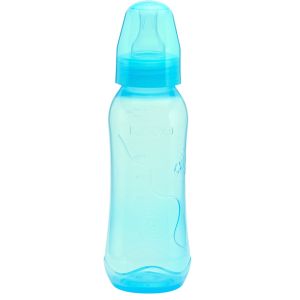 Mamadeira Aquarela Universal Azul 250ml Kuka