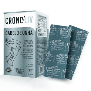 Cabelo e Unhas Com 30 Comprimidos Cronoliv