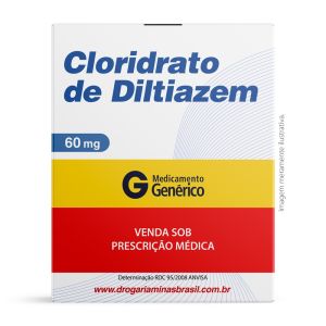 Cloridrato De Diltiazem 60Mg Com 50 Comprimidos Genérico Ems