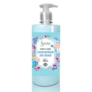 Sabonete Líquido Cheirinho de Bebe 500ml Sveda