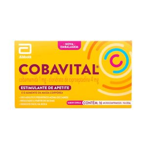 Cobavital 1 Mg + 4 Mg Com 16 Comprimidos
