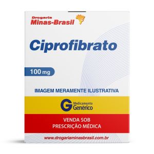 Ciprofibrato 100Mg Com 30 Comprimidos Genérico Medley