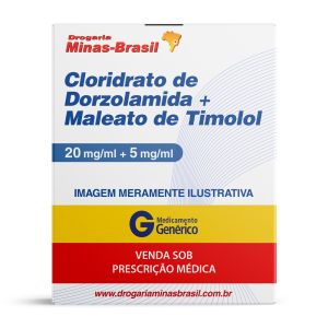 Cloridrato De Dorzolamida + Maleato De Timolol 5Ml Genérico Teuto