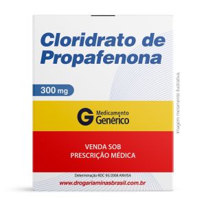 Cloridrato De Propafenona 300Mg Com 30 Comprimidos Genérico Prati Donaduzzi