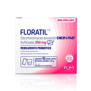 Floratil 250mg Com 10 Sachês