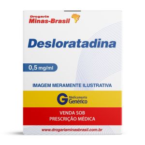 Desloratadina 0,5mg/ml Xarope 60ml Genérico Prati