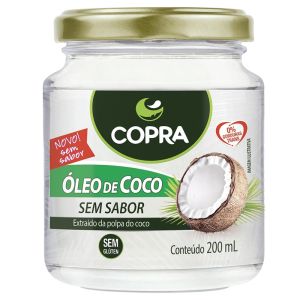 Óleo De Coco Copra Sem Sabor 200Ml