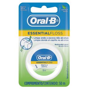 Fio Dental Oral-B Sabor Hortelã- Menta 50 Metros