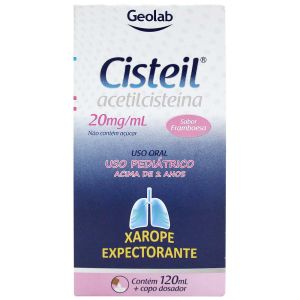 Cisteil Xarope 20Mg Infantil 120Ml