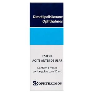 Colírio Dimetilpolisiloxane Ophtalmos 10 Ml