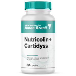 Nutricolin Com Cartidyss - 90 Cápsulas
