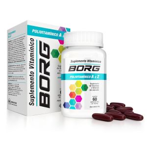 Borg Polivitamínico A-Z Com 60 Cápsulas