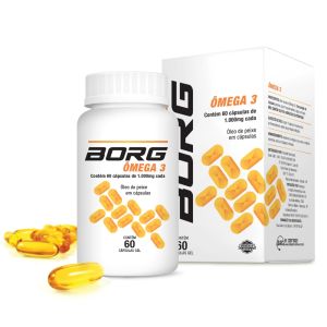 Suplemento Alimentar Ômega 3 60 Cápsulas Borg