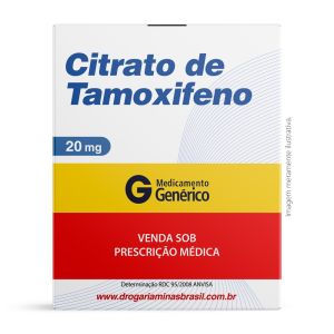 Citrato De Tamoxifeno 20Mg Com 30 Comprimidos Genérico Blau Farmacêutica