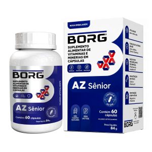 BORG A-Z Senior 60 Cápsulas