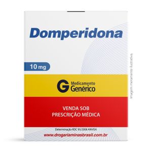 Domperidona 10mg Com 60 Comprimidos Genérico Nova Química